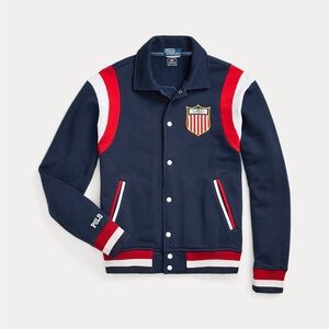 Team USA Fleece Baseball Jacket